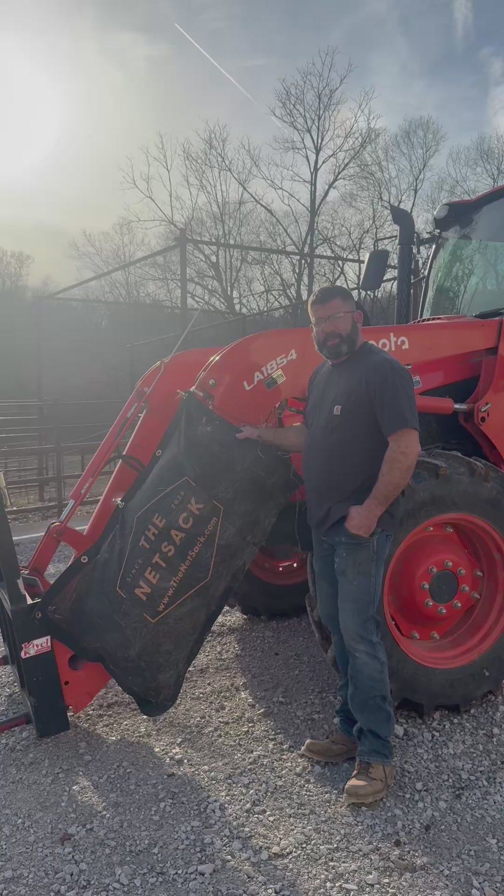 Optional Brackets for Tractor Loader